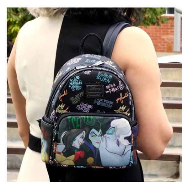 Loungefly Disney Villain Gossip Mini Backpack